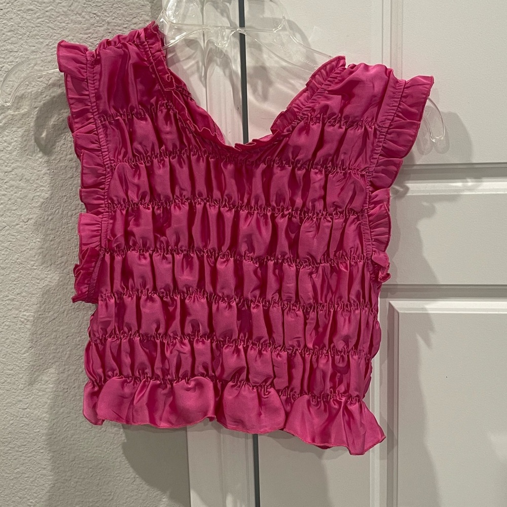 Zara pink top size small